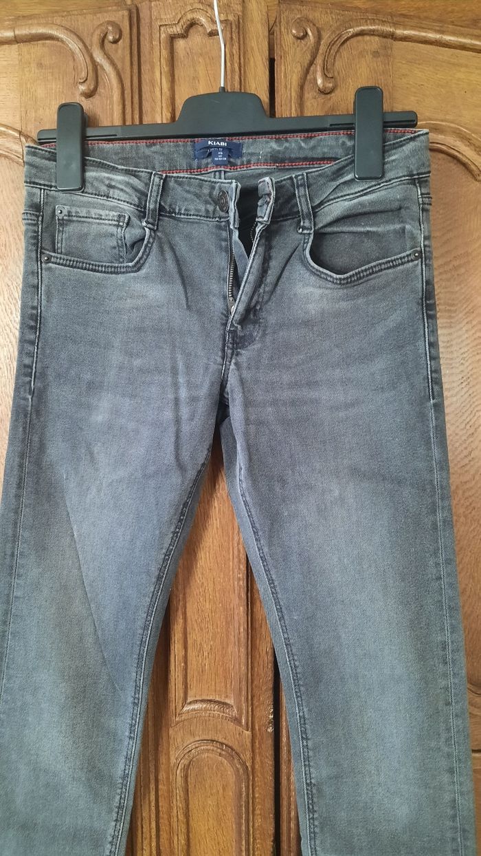 Jean slim fit kiabi taille 14 ans - photo numéro 3