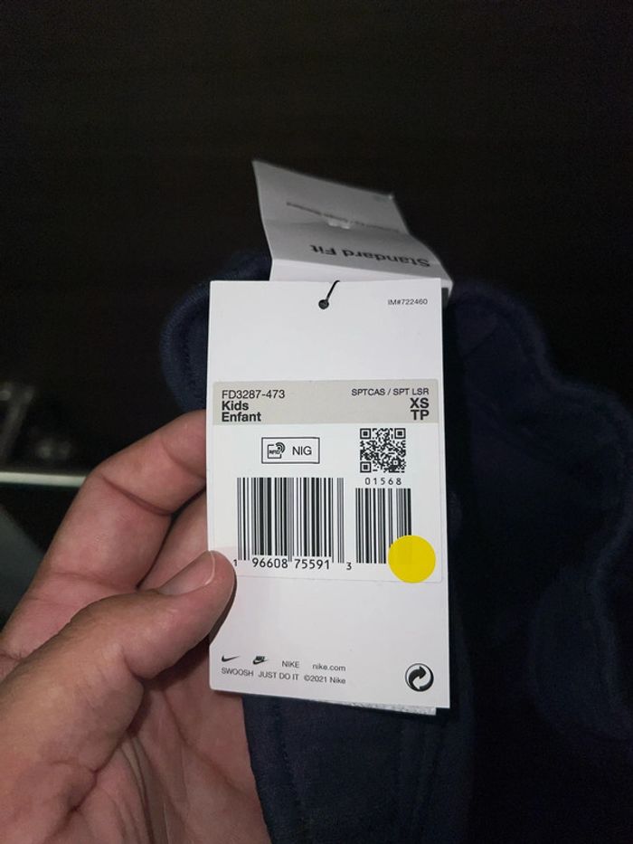 Jogging Nike Tech enfant taille XS 122 128 cm unisex - photo numéro 8