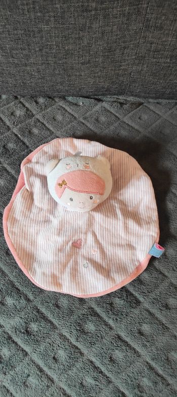 Doudou petite fille sucre d'orge