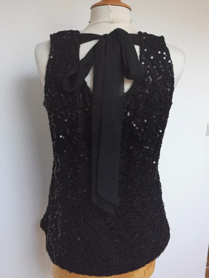 Top à sequins Jacqueline Riu T 42 - photo numéro 2