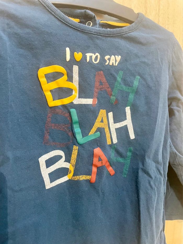 T-shirt manches longues kiabi 36 mois 90 - 97 cm - photo numéro 2