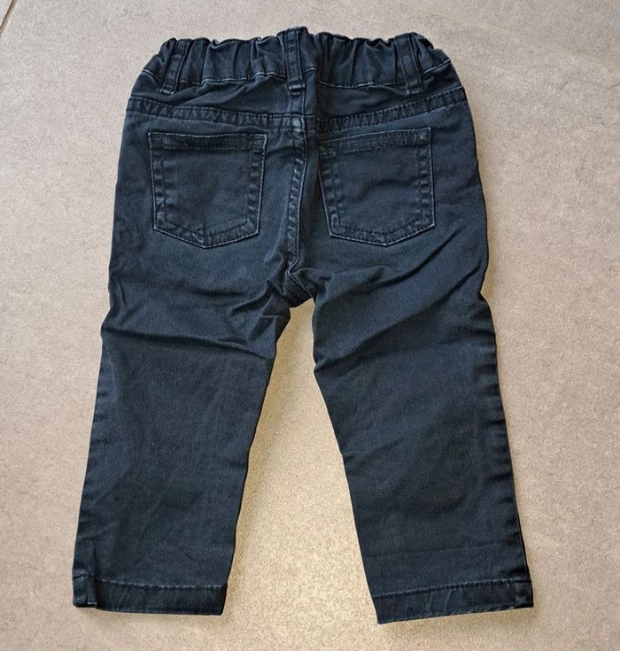 Jeans marine Boîte à Malices 12 mois - photo numéro 4