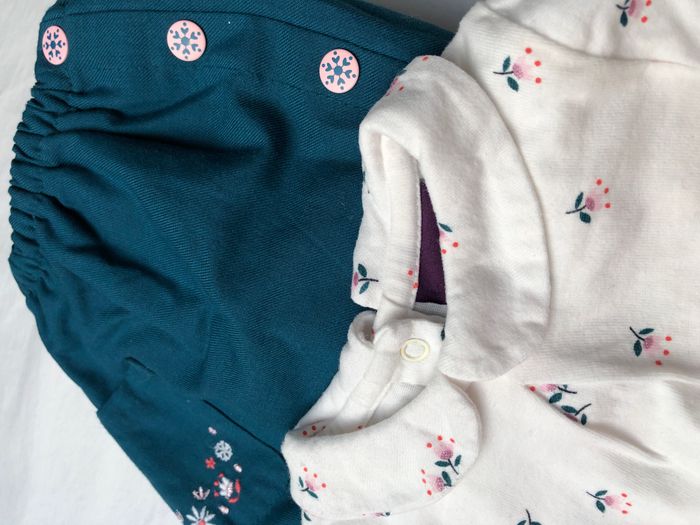 Ensemble t-shirt + jupe Sergent Major 9 mois - photo numéro 2