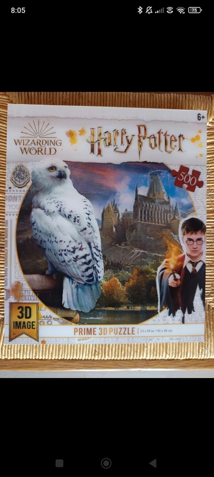 Puzzle 3D Harry Potter