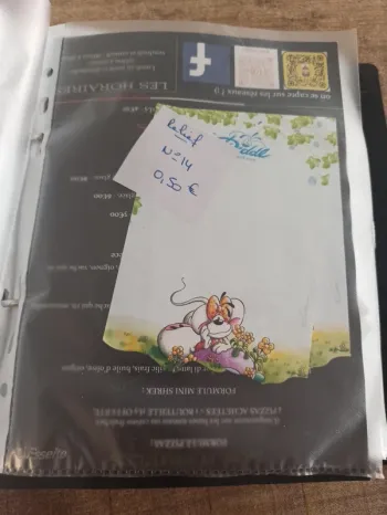 Feuille Diddl relief 14 0,50€