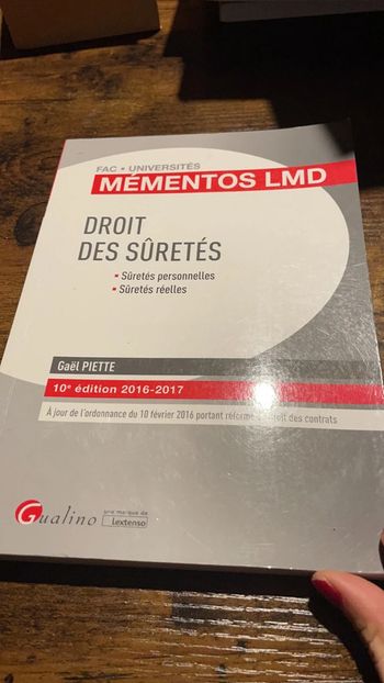 Livre Memento LMD