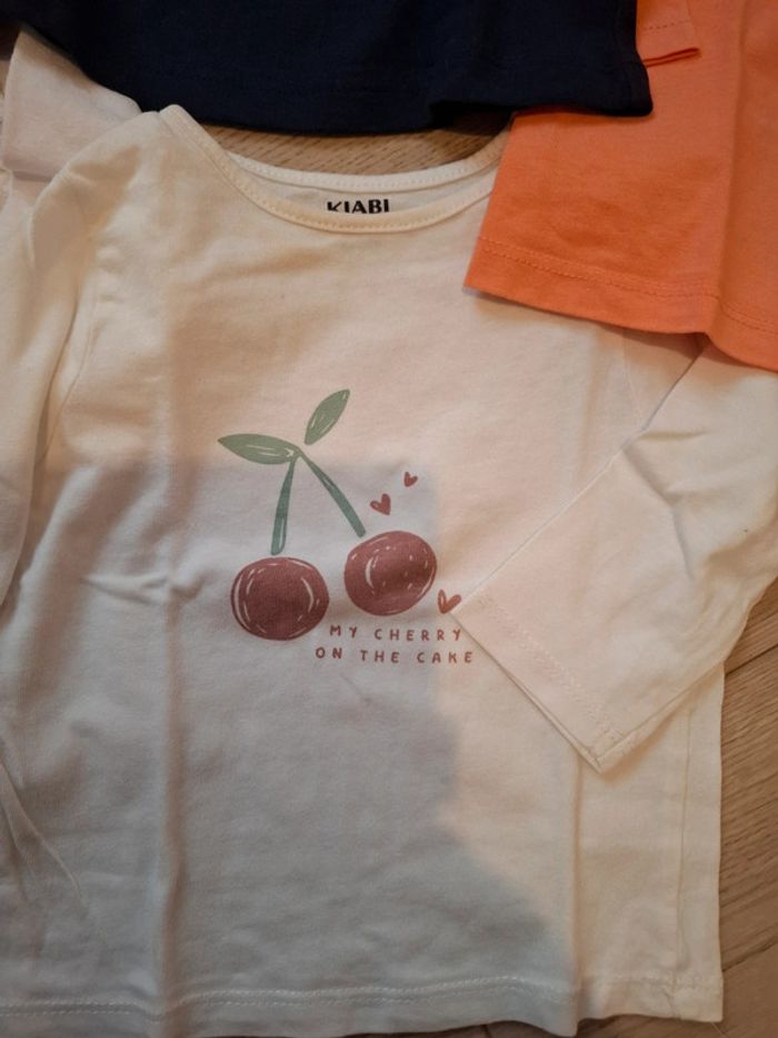Lot t-shirt 6 mois - photo numéro 4