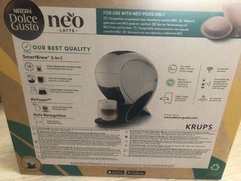 Cafetière dolce Gusto neo neuve