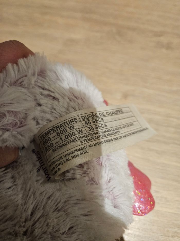 Peluche bouillotte - photo numéro 5