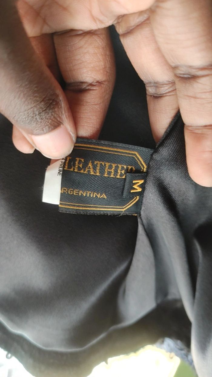 Veste en cuir daim velours - photo numéro 5