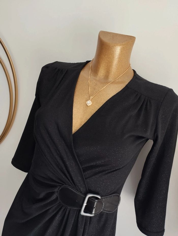 Robe noir pailleté Formul T38 - photo numéro 2