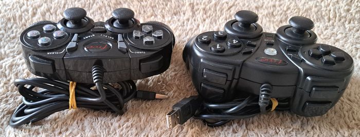 🎮 Lot de 2 manettes USB Free - photo numéro 3