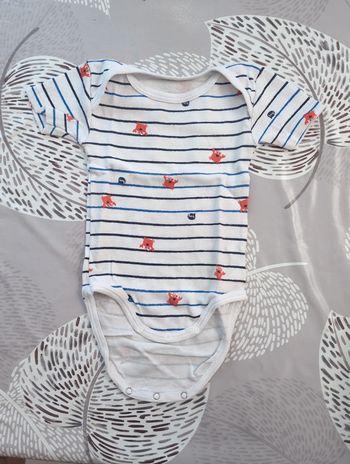 Body garçon 6 mois