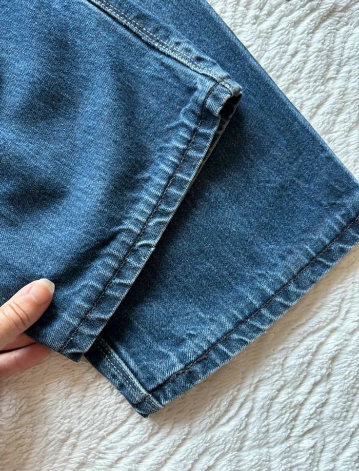 Jean Levi’s 569 loose Straight droit ample homme W33 L30 Made in Mexico bleu foncé L/44 Vintage Y2K - photo numéro 13