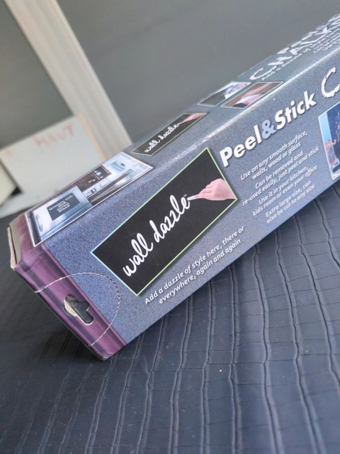 Peel stick chalkboards Montessori tableau noir removable - photo numéro 2