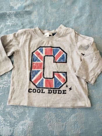 Tee-shirt garçon manche longue