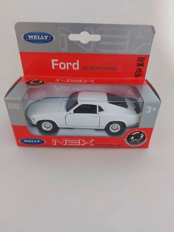 Ford  mustang  boss 302 1970 - blanc