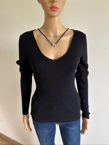Pull noir neuf à manches longues Morgan taille XS (valeur 35€)