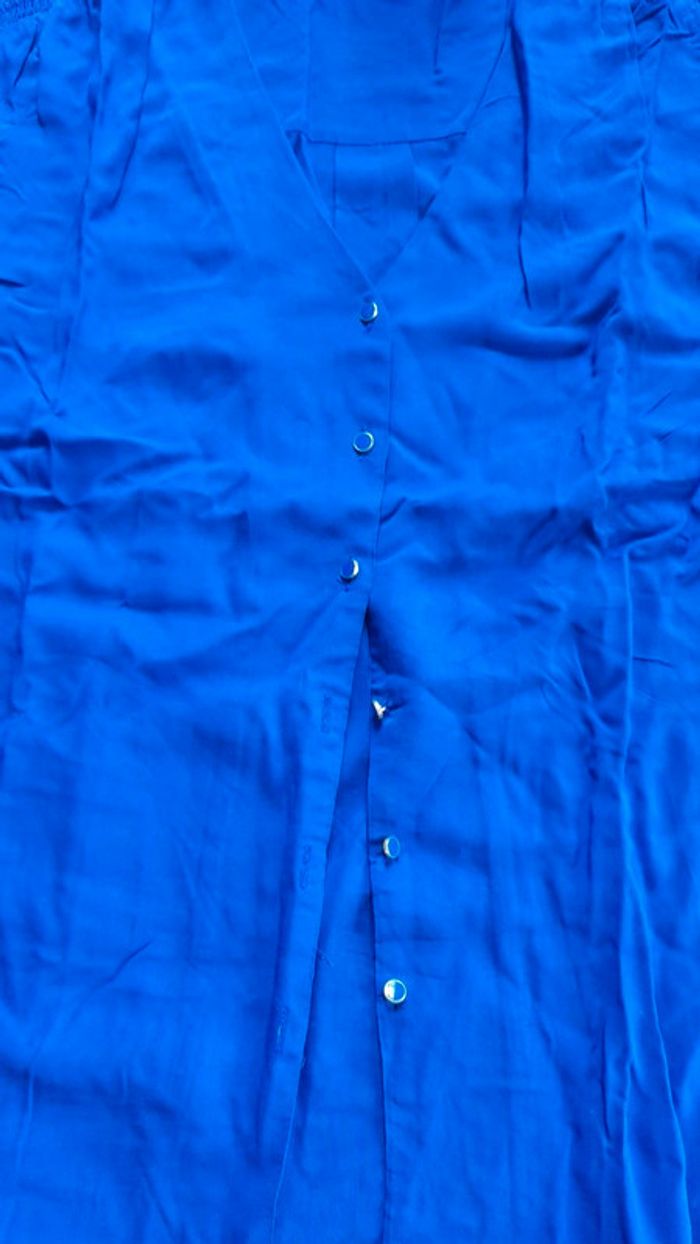 Chemisier bleu neuf - photo numéro 2