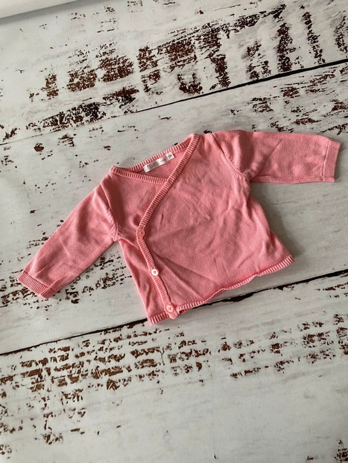 Gilet cache coeur bébé