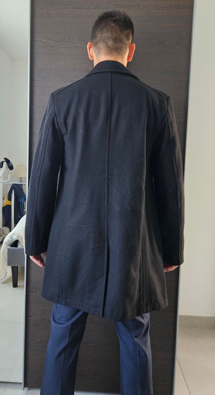 Manteau long noir Kiabi - photo numéro 5