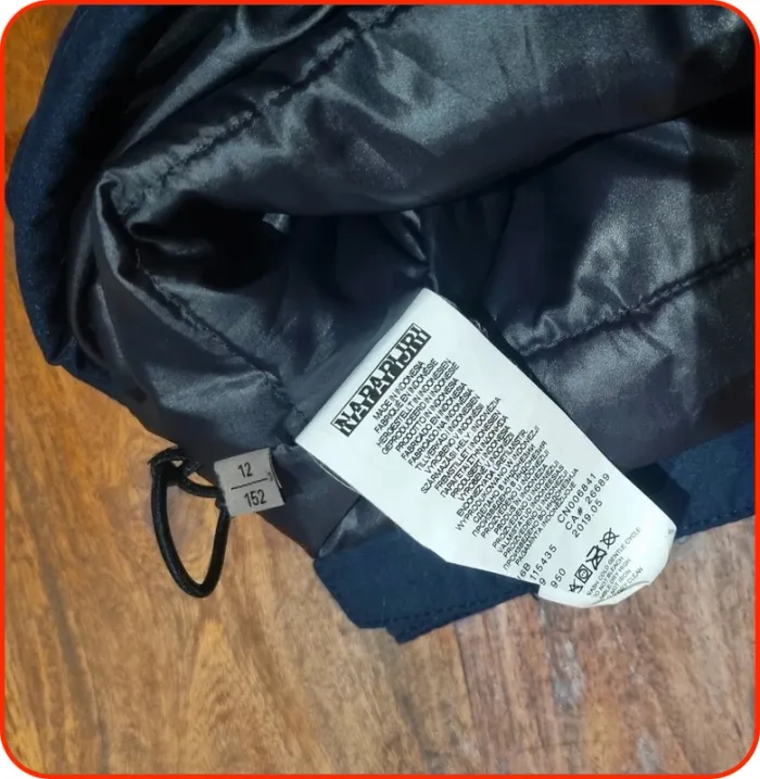 Veste imperméable à enfiler Napapijri enfant Taille 12 ans - photo numéro 7