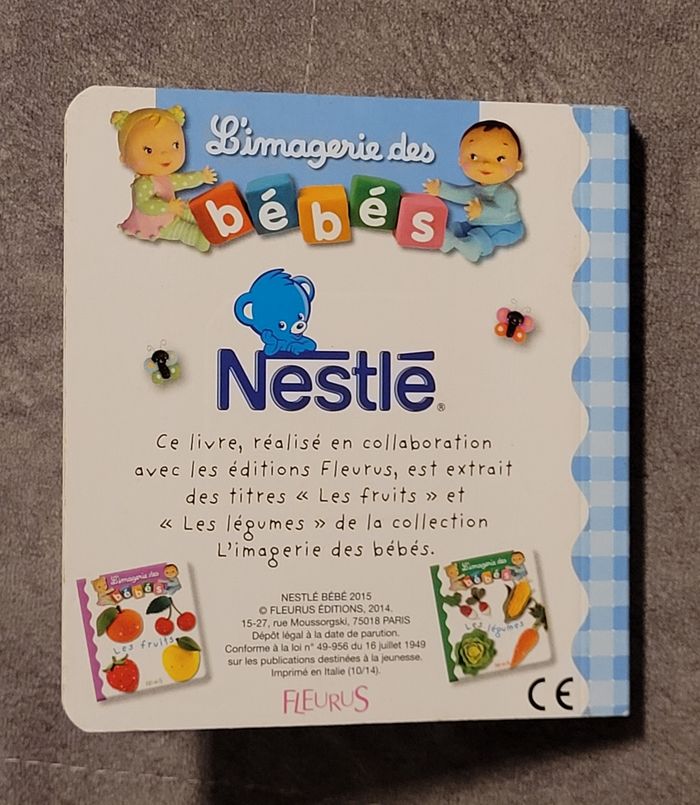 L'imagerie Des Bébés Nestlé Les Fruits Et Legumes - photo numéro 6