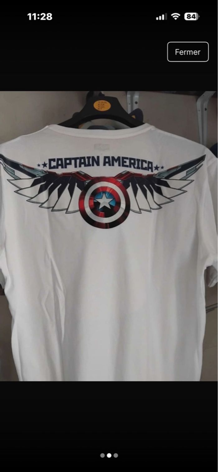 T-shirt Marvel - photo numéro 2