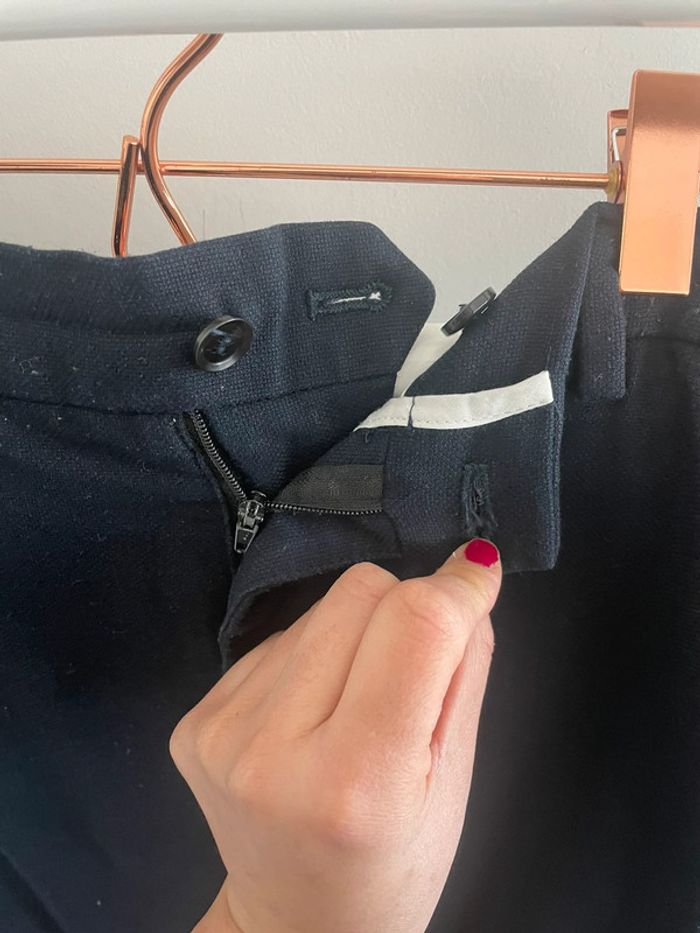 Pantalon noir chic et confortable - Zara - taille L - photo numéro 3