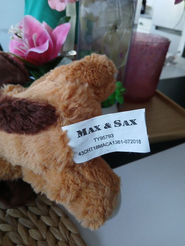 Péluche chien Max et Sax - photo numéro 4