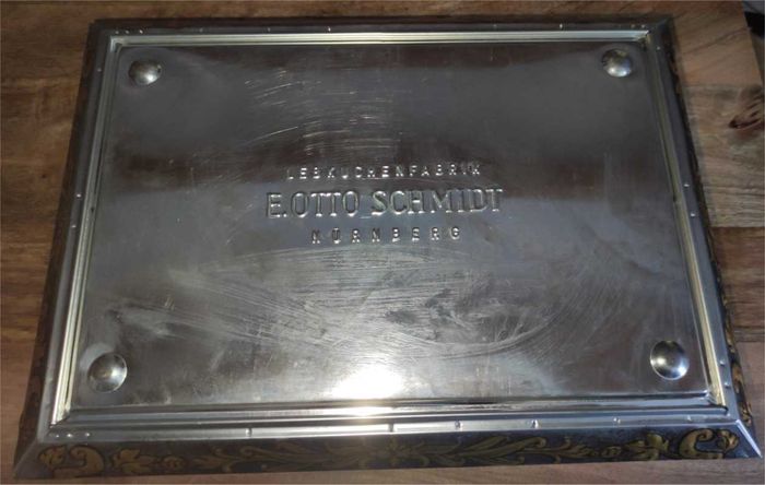 Boite métal E.Otto Schmidt Nurnberg - photo numéro 7