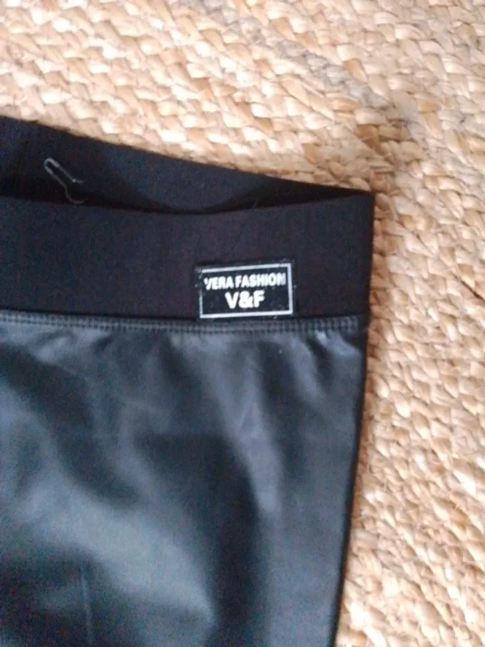 Legging simili cuir - photo numéro 2