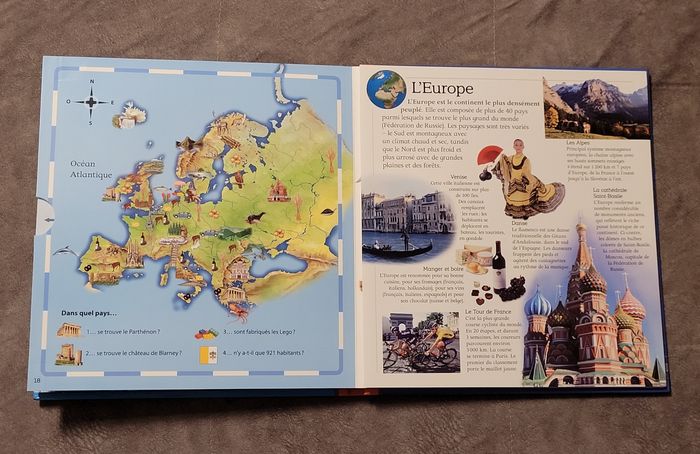 Mon premier atlas Michel Langrognet (Traduction) - photo numéro 4