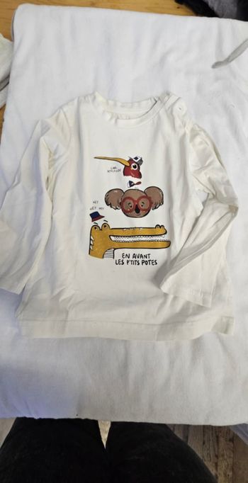 Haut manches longues Gémo