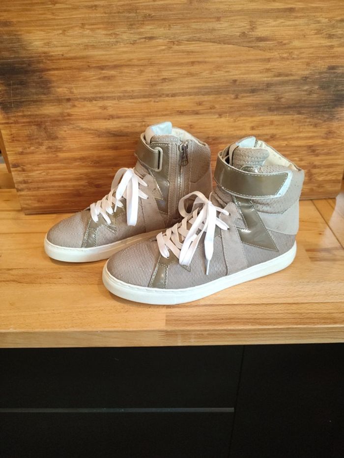 Kazuyuki kumagai  cuir et daim taille 41 - photo numéro 2
