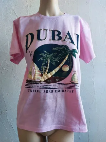 T-shirt rose Dubai Taille M