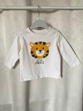 T-shirt jungle tigre 9 mois Tex baby basic