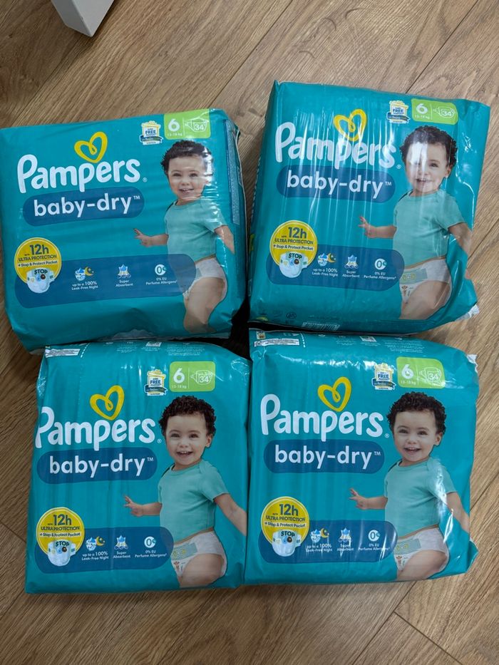 Couches pampers taille 6 - photo numéro 3
