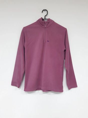 Polaire rose Quechua 12 ans