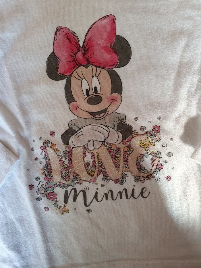 Tee-shirt Minnie 12 mois - photo numéro 2