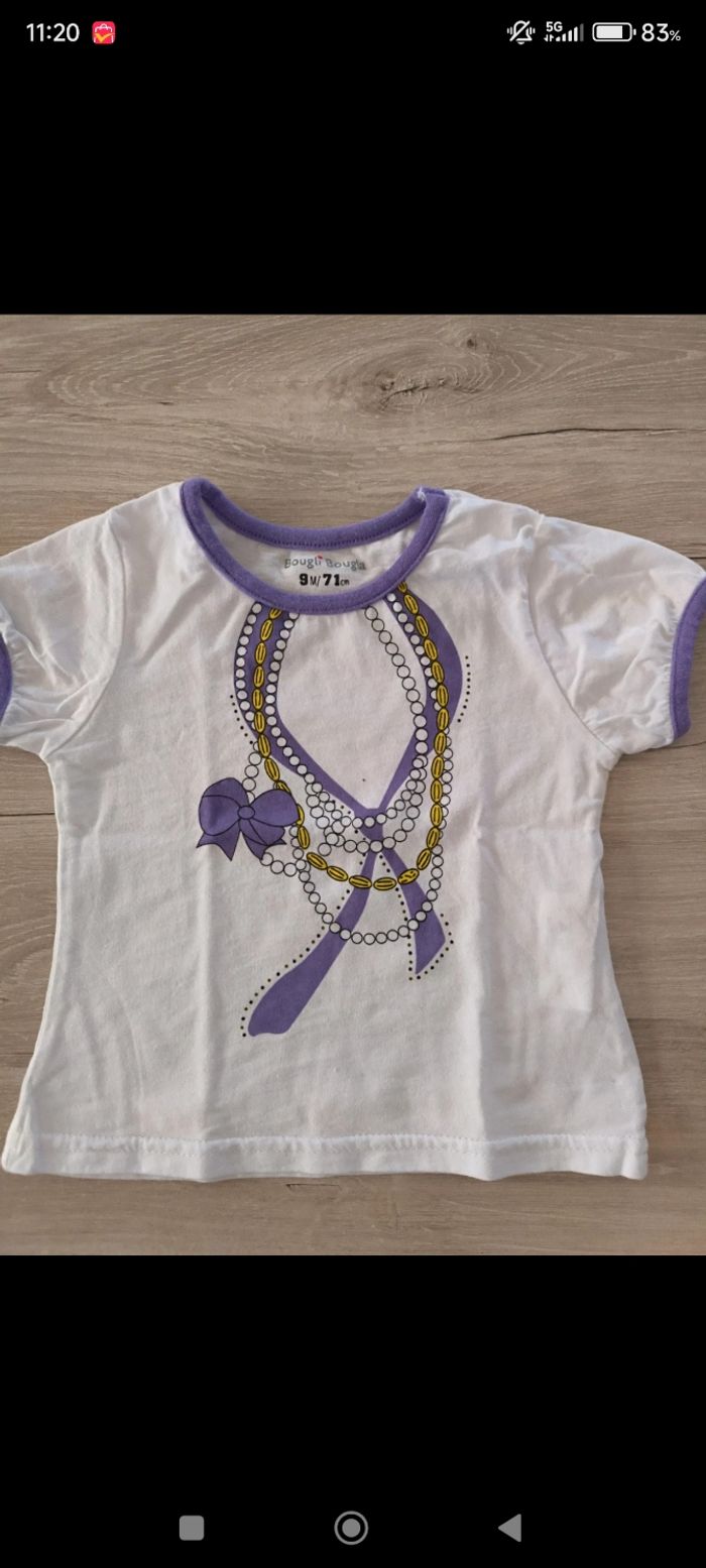 Tee shirt taille 9 mois - photo numéro 2