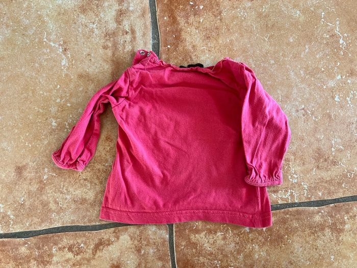 Lot 6 t-shirt manches longues 6mois - photo numéro 14