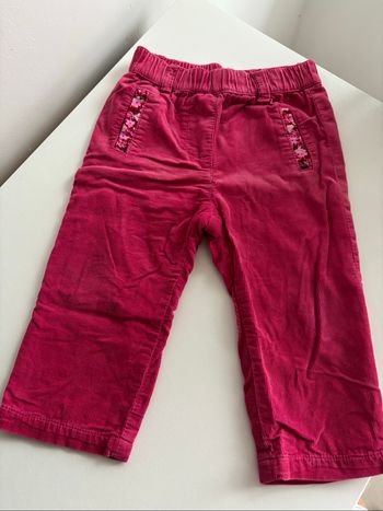 Pantalon velour