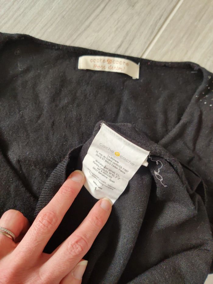 Pull noir - photo numéro 5