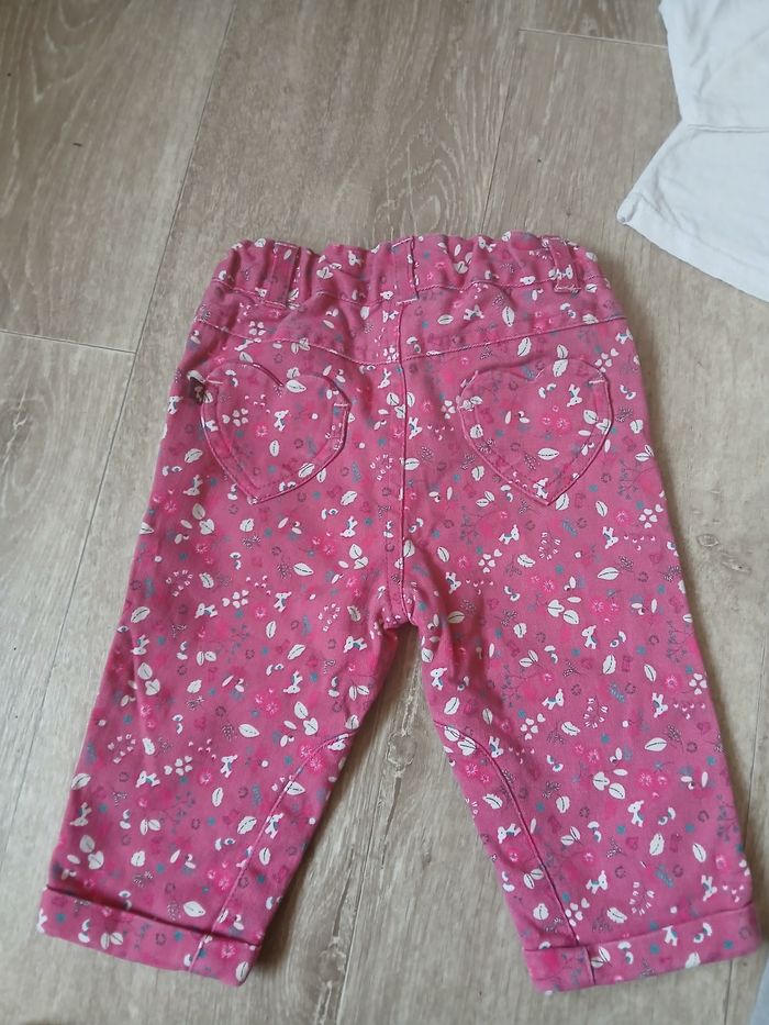 Lot de 3 vêtements bébé fille 6 mois - photo numéro 2