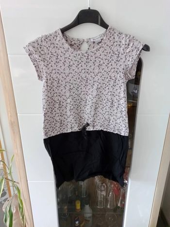 Robe manches courtes légère été fille - 8 ans