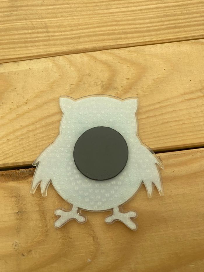 Magnet hibou 🦉 en Diamond painting - photo numéro 2