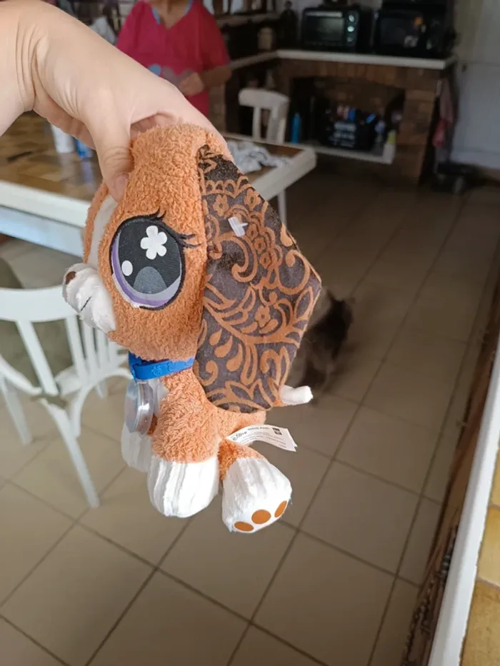 Peluche chien littlest petshop hasbro - photo numéro 2