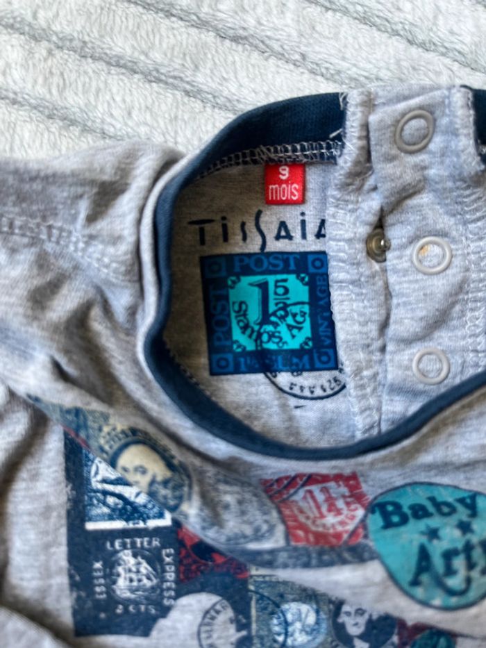 Teeshirt manches longues 9 mois - photo numéro 4