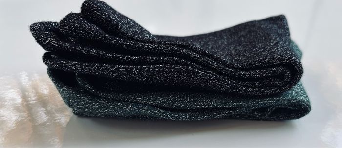 Lot de 2 paires de chaussettes pailletées fille femme - photo numéro 7